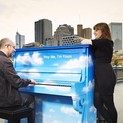 "Play Me, I'm Yours" brings musical spontaneity to Melbourne's streets.