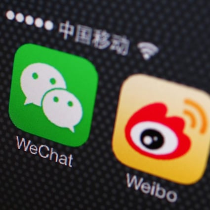 Popular online services such as WeChat and Weibo have become the new battleground for black PR as feuding companies take their rivalry into social media. Photo: Reuters
