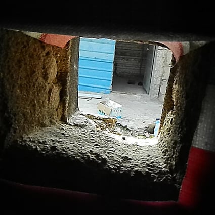 A drug service chute inside a Boshe house. Photo: Dickson Lee