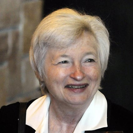 Janet Yellen is the first woman to run the US Federal Reserve.