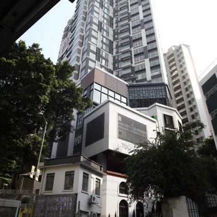 The Summa complex at Sai Ying Pun is a favourite among locals looking to upgrade. Photo: Edward Wong
