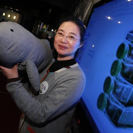 Professor Wu Yuping says pollutants affect the dolphins' immune systems. Photo: Nora Tam