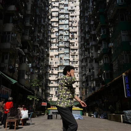 The median cost of a flat in Hong Kong is almost 15 times the annual household income, thanks to soaring property prices. Photo: AFP