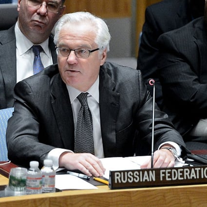 Vitaly Churkin, Russia's ambassador to the United Nations. Photo: Xinhua