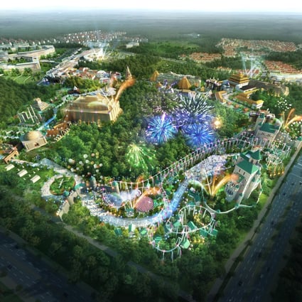 Artist's impression of the Jeju Island gaming resort to be developed by Genting Singapore and Landing International. Photo: SCMP