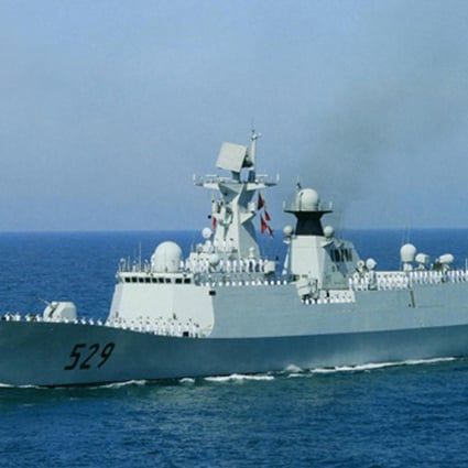 Missile frigate Zhoushan