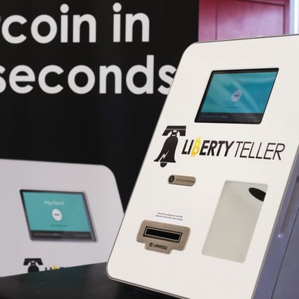 This bitcoin ATM was installed recently in Boston. Photo: AFP
