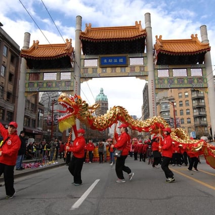 Chinese arrived in Canada more than 200 years ago. Photo: Xinhua