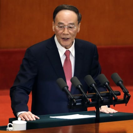 Wang Qishan promised in January that the Communist Party would increase efforts to punish officials who flee overseas. Photo: Reuters