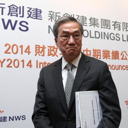 Executive director Tsang Yam-pui says NWS' priorities are infrastructure projects. Photo: Jonathan Wong