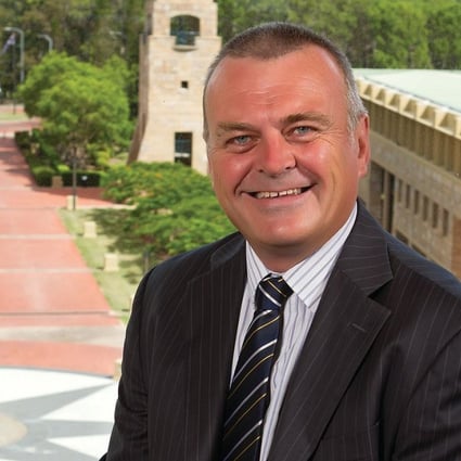 Professor Tim Brailsford, vice-chancellor and president