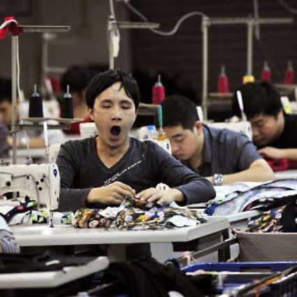 Hong Kong textile manufacturers shift production to Myanmar for cheap labour. Photo: Reuters

