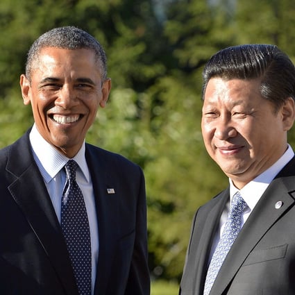 US President Barack Obama (left) and Chinese President Xi Jinping. Photo: AFP