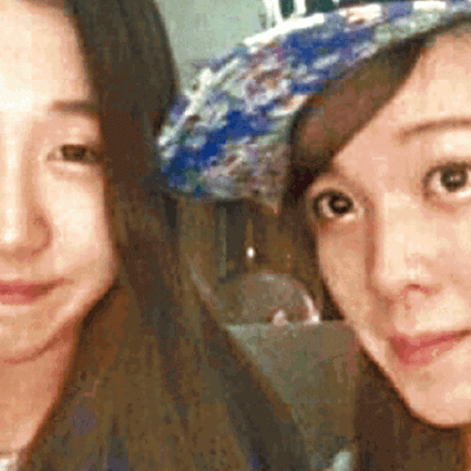 Yau Hiu-tung (left) and Tsang Lai-wun (right). Photo: Screenshot via Apple Daily