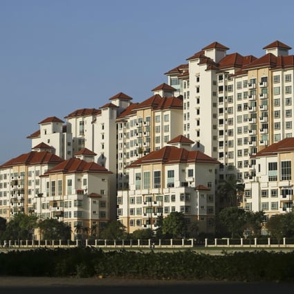Singapore home sales were up 1.7 per cent last month. Photo: Reuters