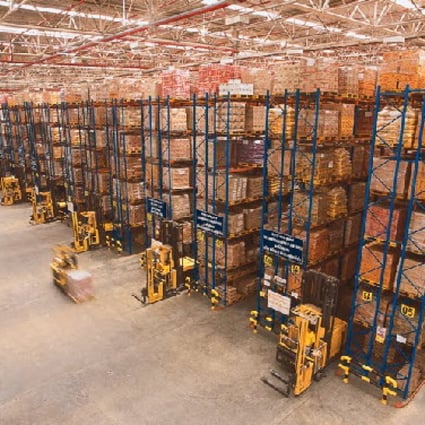 With the rapid growth of e-commerce on the mainland, demand for warehouses is rising. Photo: SCMP Pictures
