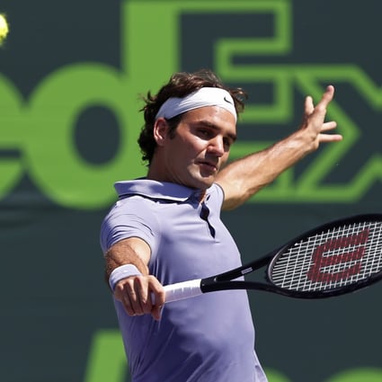fabric Remains console Roger Federer and Novak Djokovic cruise in Sony Open as Li Na gets walkover  | South China Morning Post