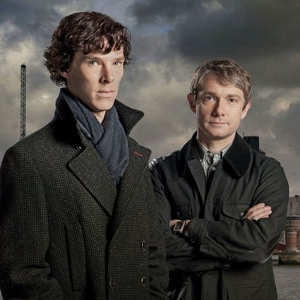 A handout for the UK television series Sherlock, which was broadcast first online in China, then in the US. 