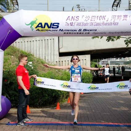 Jane Richards sets a course record in the ANS Sha Tin Riverside Classic. Photo: SCMP