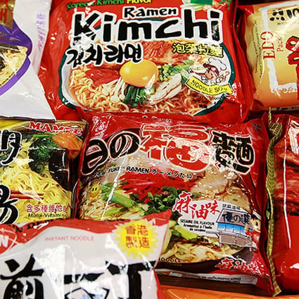 Instant noodles contain vegetable oils that have been artificially solidified and can lead to heart disease. Photo: K.Y. Cheng