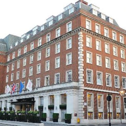 The 237-room Marriott London Grosvenor Square Hotel.