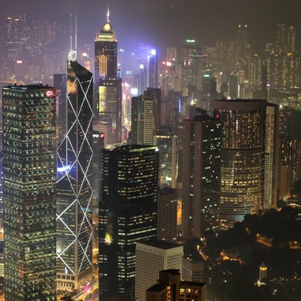 Hong Kong's iconic buildings need plenty of energy to light up the night sky. Photo: SCMP