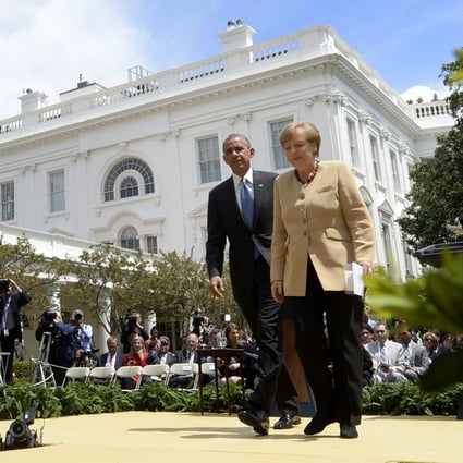 Angela Merkel Fails To Win No Spying Deal From Obama In White House Visit South China Morning Post