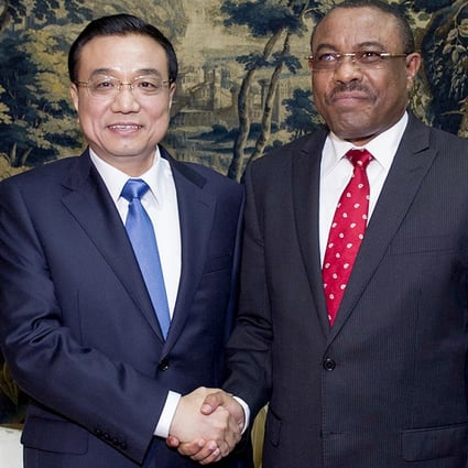 Premier Li Keqiang in Addis Ababa. Photo: Xinhua