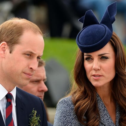 Prince William, left, referred to then-girlfriend Kate Middleton as 'babykins' in one message. Photo: AFP