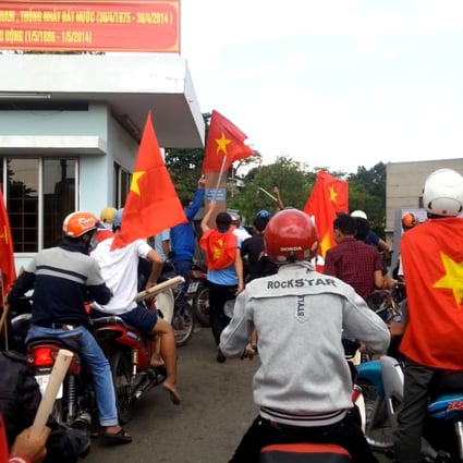 The riots broke out in southern Vietnam amid public anger at Chinese sovereignty claims in the South China Sea, and targeted hundreds of factories- only a minority of them were Chinese owned. Photo: Reuters