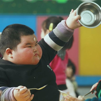 China has seen an increase in overweight youth. Photo: Reuters
