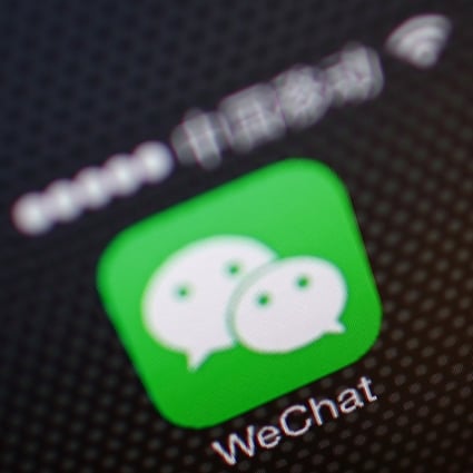 A large number of Microsoft-developed chatbots were removed from WeChat on Sunday. Photo: Reuters