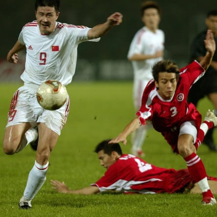 Former China forward Hao Haidong lament's his country's lack of progress since making the World Cup finals in 2002. Photo: SCMP Pictures