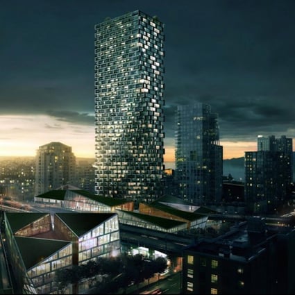 The ambitious design of Vancouver House, which is likened to a 52-storey sculpture, is a product of necessity. Photo: SCMP Pictures