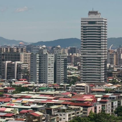 Residential and commercial buildings in Taipei, where home prices have almost tripled in the past 10 years. Photo: Bloomberg