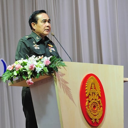 Thailand's coup leader and army commander General Prayuth Chan-ocha. Photo: Xinhua
