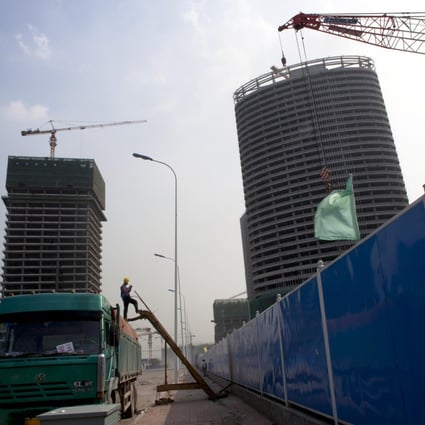 The Conch Bay development in Tianjin. Some projects have remained unfinished. Photo: Bloomberg