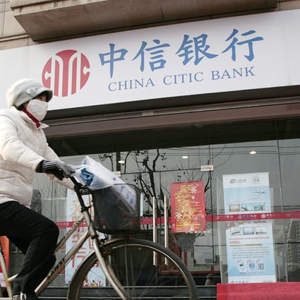 China Citic Bank has emerged, facilitating the movement of currency overseas. Photo: Bloomberg