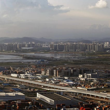 A lack of office space in Qianhai means firms incorporating there have to resort to leasing in more established districts in Shenzhen, driving rents there higher. Photo: Reuters
