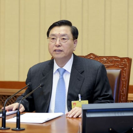 One Liberal source said Zhang Dejiang said there were different types of pan-democrats, not all of whom could be considered "unpatriotic". Photo: Xinhua