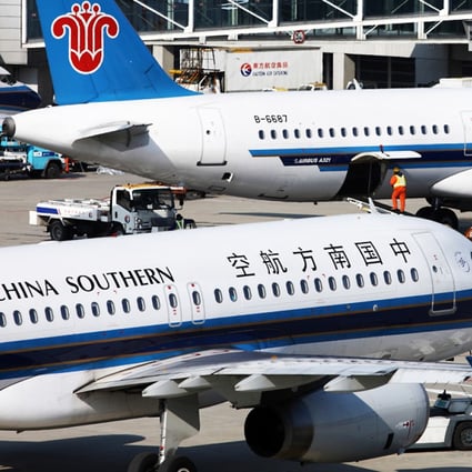An internet user in Hainan province has been held for allegedly claiming Shanghai's airports were shut down as part of a police detention operation. Photo: Bloomberg