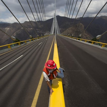 A recently completed bridge in the western Sierra Madre. Mexico's infrastructure plan includes investments in transport, water and energy projects. Photo: AP