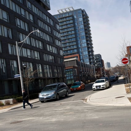 Condominiums along Sackville Street in Toronto. Photo: Bloomberg