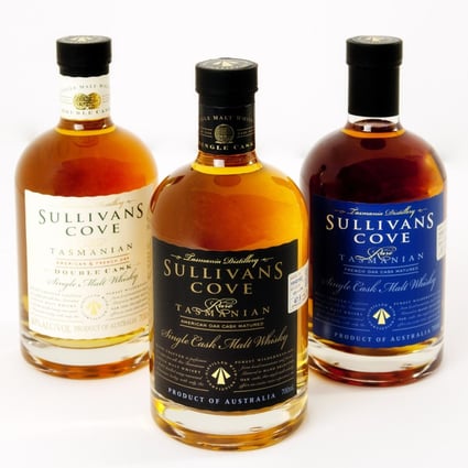 Sullivans Cove whisky.