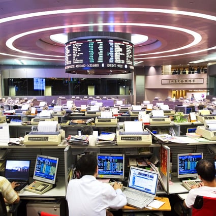 Funds raised through initial public offerings at the Hong Kong stock exchange surged 104 per cent in the first half. Photo: Bloomberg