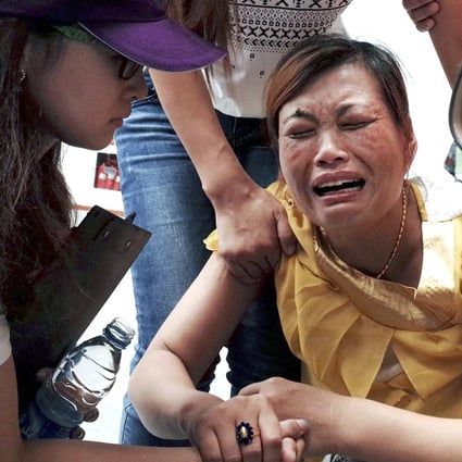 Many distraught relatives are still searching for their loved ones. Most of the victims were the breadwinners of their families. Photo: Reuters