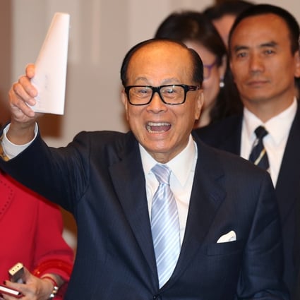 Billionaire Li Ka-shing owns a 7.84 per cent stake in ARA Asset Management. Photo: SCMP