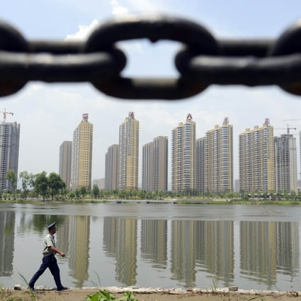 The mainland economy is heavily reliant on real estate investment, which accounted for 15.6 per cent of gross domestic product in the first half. Photo: Reuters