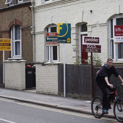 London's residential property values rose at their slowest pace in 15 months in June. Photo: Bloomberg