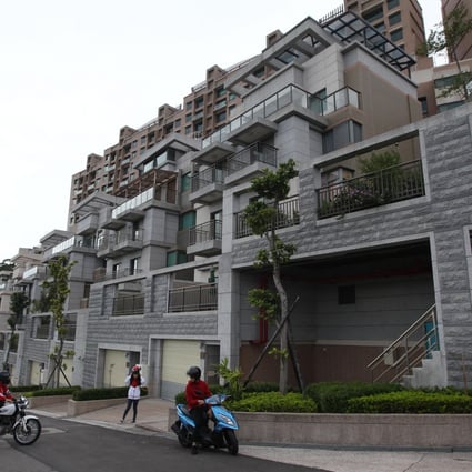 Taiwan's property market is a rich hunting ground for mainlanders who are buying up flats despite many restrictions. Photo: SCMP 